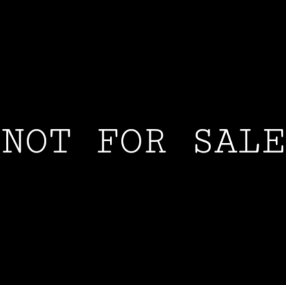 NOT FOR SALE - Picture 1 of 1